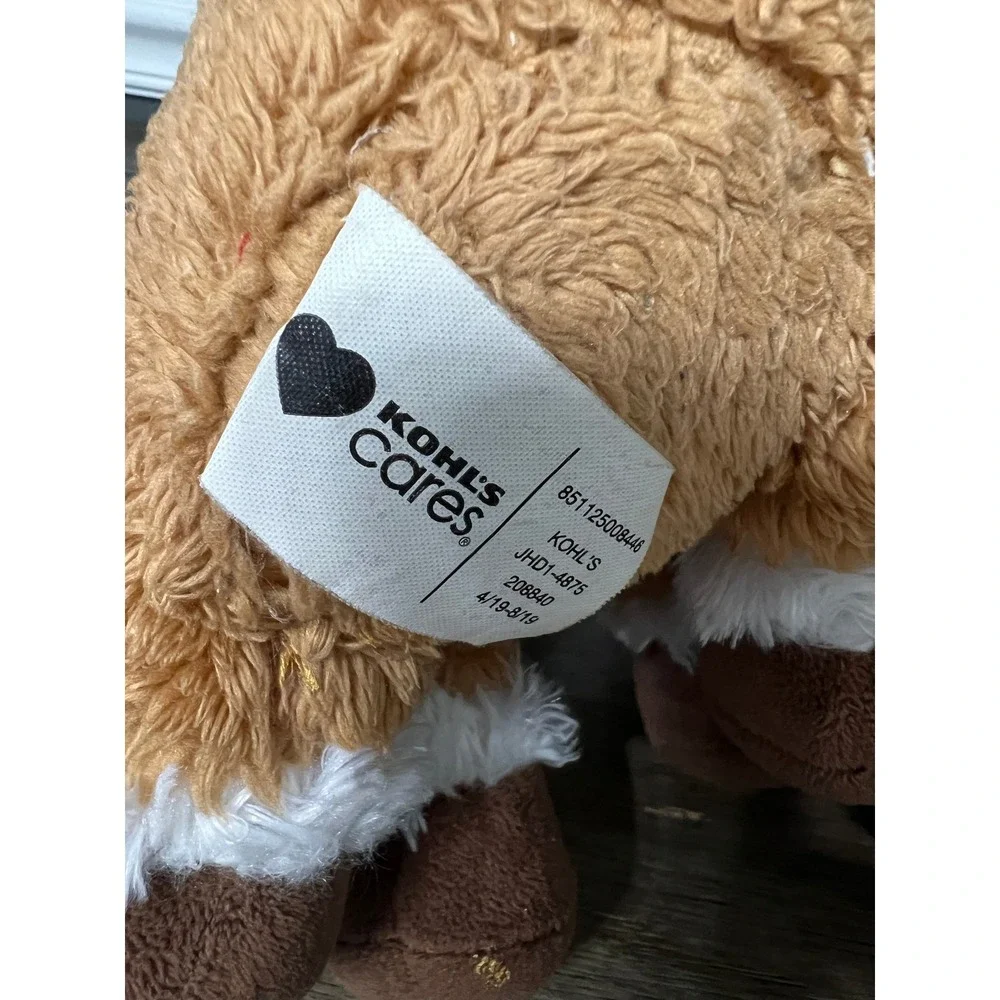 Kohls Cares Rudolph and Santa Plush Christmas Holiday‎ Stuffed Animal Kids